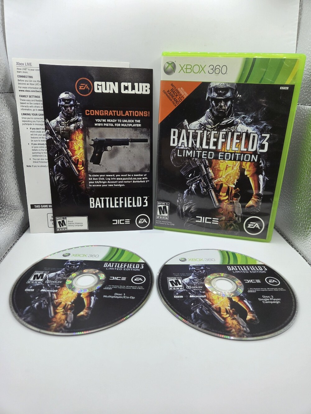 Battlefield 3 - Limited Edition (Xbox 360, EA, 2011)